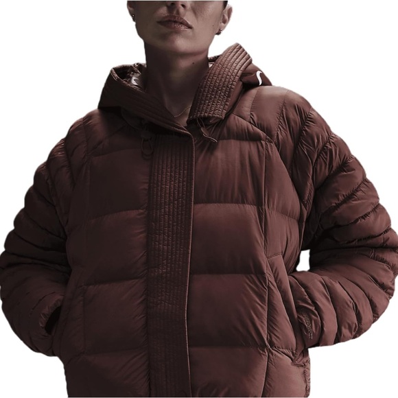 Nike Jackets & Blazers - Nike Women's Brown Puffer Jacket BNWT